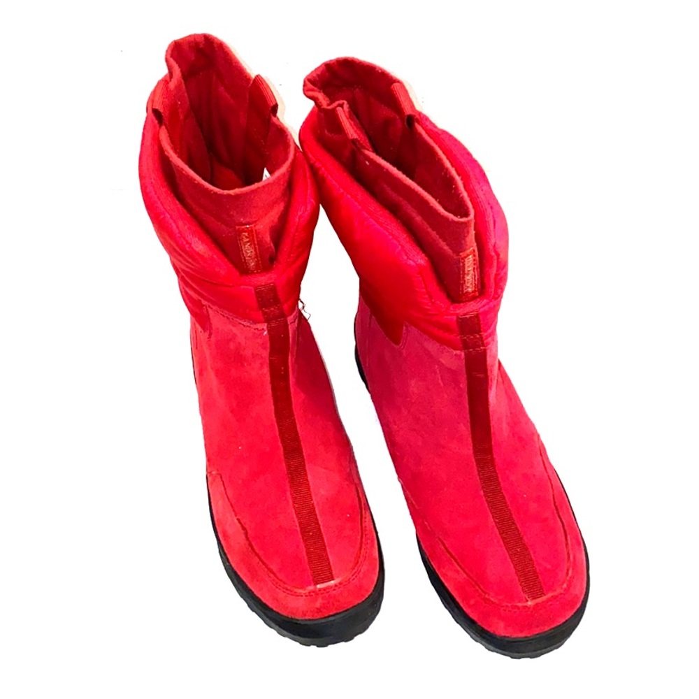 Red Lands End Booties